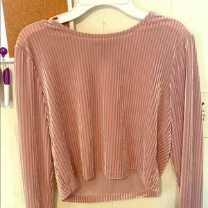 Long Sleeve Crop Top